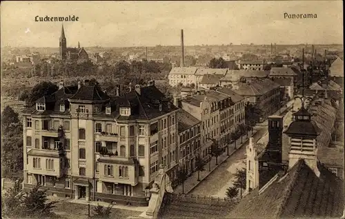 Ak Luckenwalde in Brandenburg, Panorama