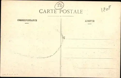 Ak Badonviller Meurthe et Moselle, Rue Thiers, zerstörte Häuser, Soldaten