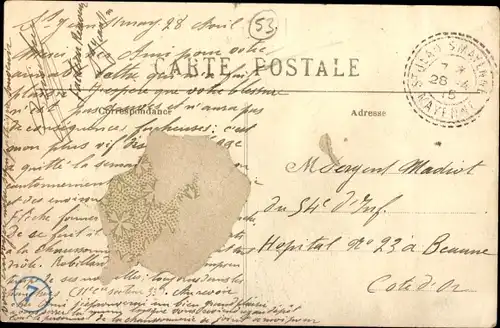 Ak Saint Jean sur Mayenne, Rue Principale