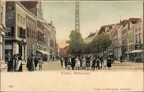 Ak Zwolle Overijssel Niederlande, Melkmarkt