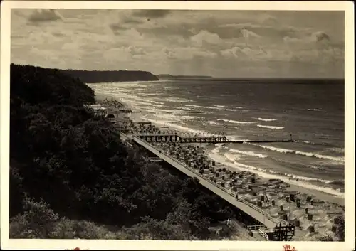 Ak Swetlogorsk Rauschen Ostpreußen, Strand