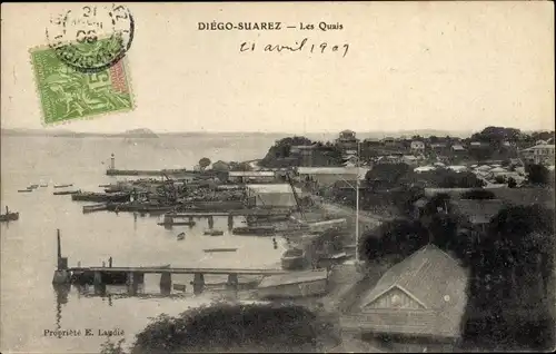 Ak Diego Suarez Antsiranana Madagaskar, Les Quais