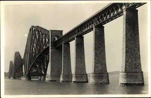 Ak Edinburgh Schottland, Firth of Forth Bridge