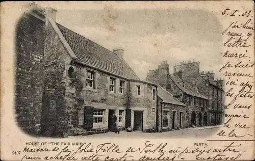 Ak Perth Schottland, House of the Fair Maid