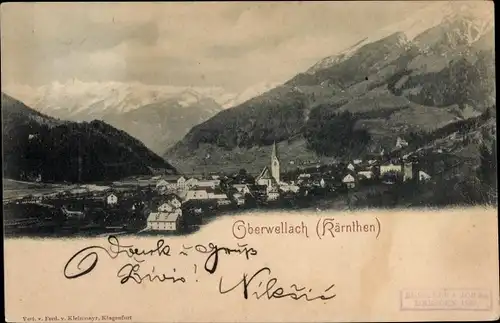 Ak Obervellach in Kärnten, Gesamtansicht