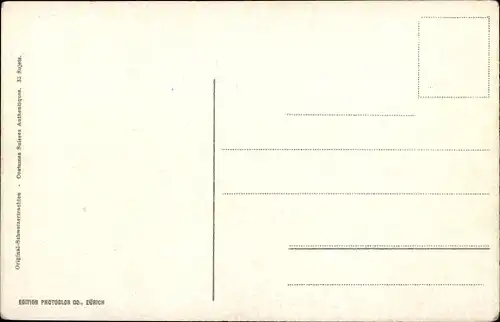 Ak Schweiz, Schaffhausen, Mann in Tracht, Gehstock