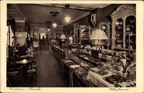 Ak Berlin Charlottenburg, Blick ins Gasthaus