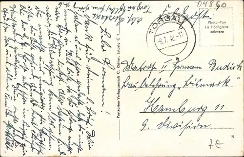 Ak Torgau an der Elbe, Rathaus