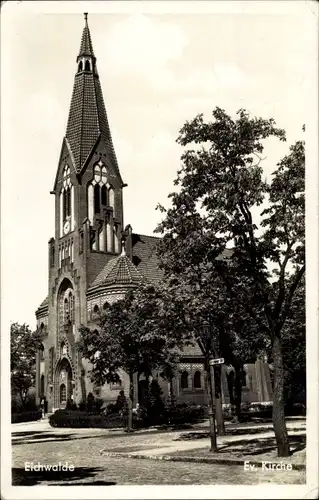 Ak Eichwalde in Brandenburg, Ev. Kirche