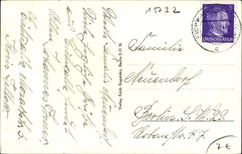 Ak Eichwalde in Brandenburg, Ev. Kirche