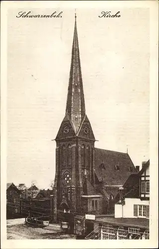 Ak Schwarzenbek in Lauenburg, Kirche