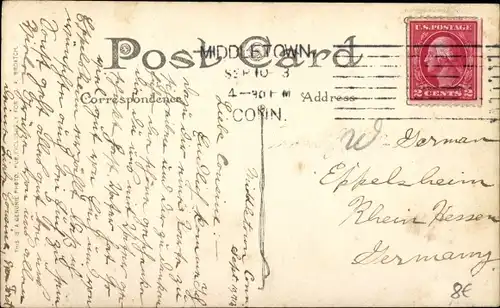 Ak Middletown Connecticut USA, Main Street looking South