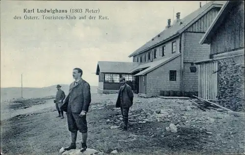 Ak Kapellen Neuberg an der Mürz Steiermark, Karl Ludwighaus auf der Rax