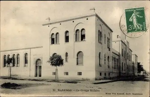 Ak Marengo Algerien, La Groupe Scolaire