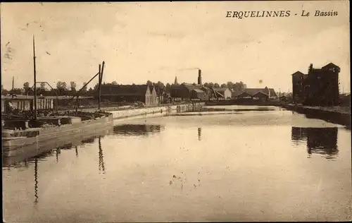 Ak Erquelinnes Wallonien Hennegau, Le Bassin