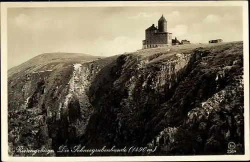 Ak Szklarska Poręba Schreiberhau Schlesien, Schneegrubenbaude, Schronisko nad Śnieżnymi Kotłami
