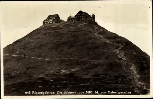Ak Riesengebirge, Schneekoppenbaude, Schronisko Na Sniezce, Berg