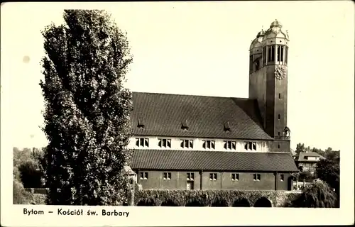Ak Bytom Beuthen Oberschlesien, Kosciol sw. Barbary