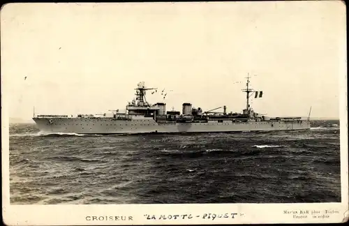 Ak Französisches Kriegsschiff, La Motte Piquet