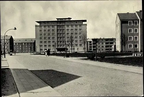 Ak Mülheim Köln am Rhein, Stegerwald Siedlung, Straßenpartie