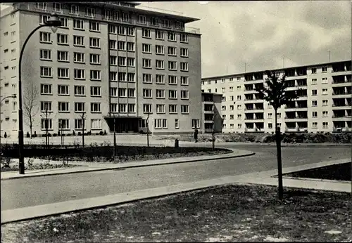 Ak Mülheim Köln am Rhein, Stegerwald Siedlung, Junggesellenhaus, Außenansicht