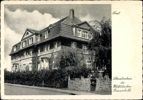 Ak Soest in Westfalen, Schwesternheim der Westfälischen Frauenhilfe