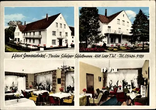 Ak Bad Laer Teutoburger Wald, Haus Sonnenwinkel, Pension Scheiper Schlattmann