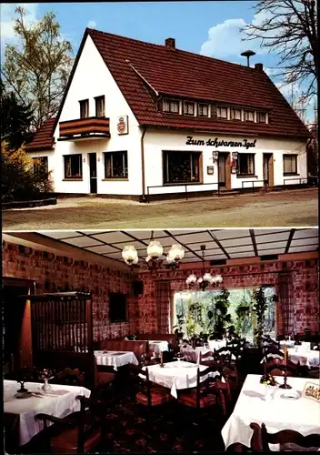 Ak Kirchhellen Bottrop im Ruhrgebiet, Landgasthaus Zum Schwarzen Igel, H. Müller Siepmann