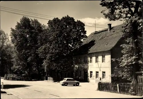 Ak Grillenburg Tharandt Sachsen, Gasthof Grillenburg