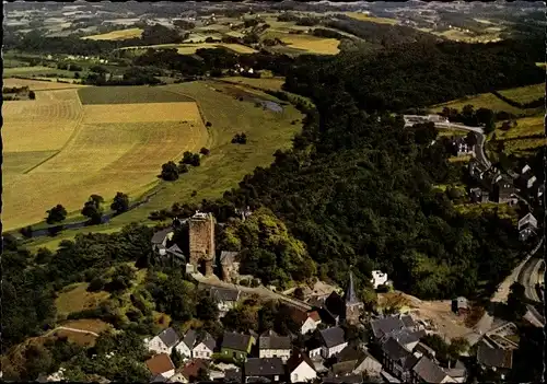 Ak Blankenstein an der Ruhr Hattingen, Burg Blankenstein, Panorama