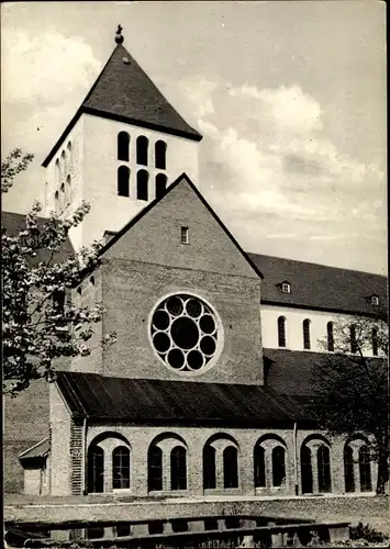 Ak Cornelimünster Kornelimünster Aachen, Benediktinerabtei, Außenansicht