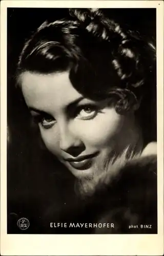 Ak Schauspielerin Elfie Mayrhofer, Portrait, FBZ Verlag