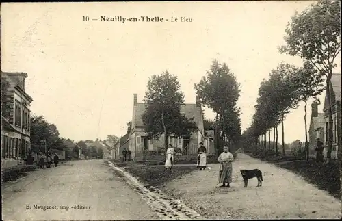 Ak Neuilly en Thelle Oise, Le Pleu