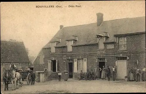 Ak Bouvillers Oise, Debit Pinel