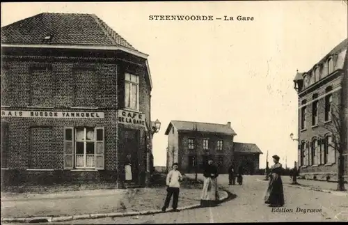 Ak Steenvoorde Nord, La Gare