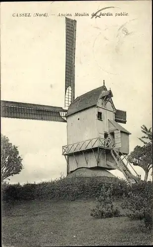Ak Cassel Nord, Ancien Moulin du Jardin public