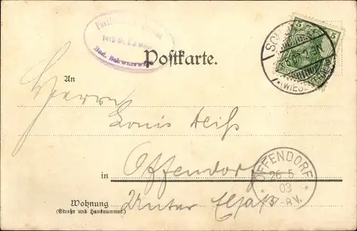 Litho Münstertal im Schwarzwald, Belchen, Gasthof Belchenhaus, Berg