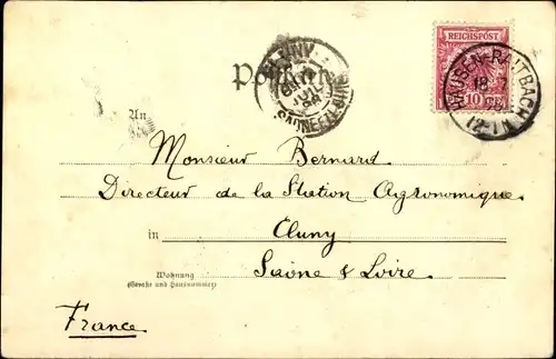 Ak Schweigmatt Raitbach Schopfheim in Baden, Haus, Frau in Tracht