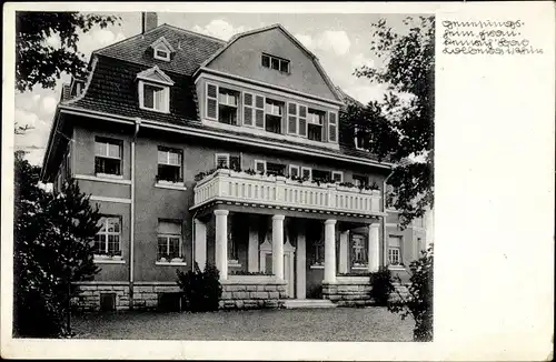 Ak Bad Colberg Heldburg in Thüringen, Genesungsheim
