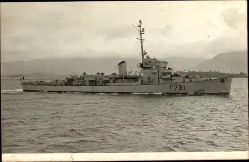 Ak Französisches Kriegsschiff Touareg, F721