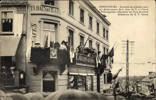 Ak Bon Secours Bonsecours Péruwelz Hennegau, 25 Anniversaire de la Pole de la I. Pierre