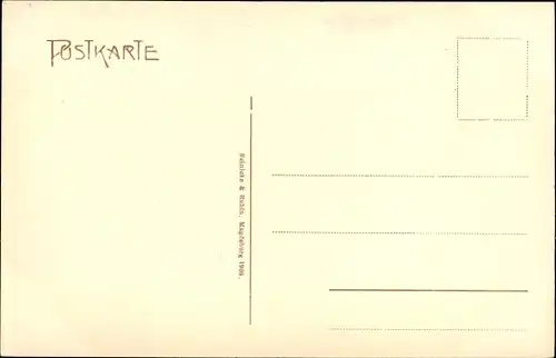 Ak Magdeburg an der Elbe, Kaiser-Wilhelm-Platz, Denkmal