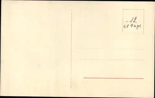 Ak Schauspieler Willy Fritsch, Portrait in Uniform, Autogramm