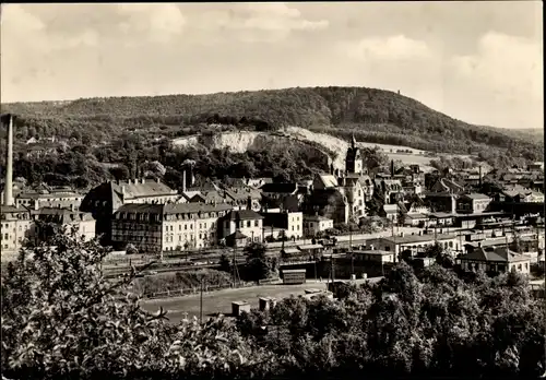 Ak Freital in Sachsen, im Hintergrund der Windberg, Panorama