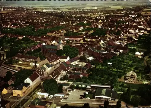 Ak Dormagen Niederrhein, Fliegeraufnahme