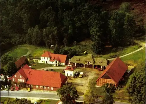 Ak Lutterloh Unterlüß Unterlüss Südheide, Pension Reiterhof Zum Lotharstein