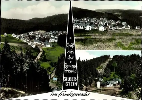 Ak Silberstein Geroldsgrün in Oberfranken, Panorama