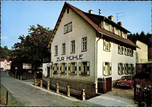 Ak Zell Bensheim an der Bergstraße Hessen, Vetters Mühle, Außenansicht