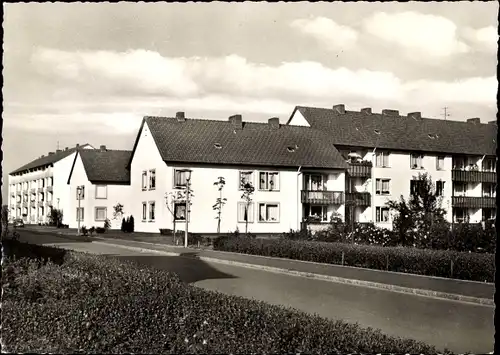 Ak Oldenburg in Oldenburg, Mustersiedlung Ohmsteder Esch, Straßenansicht