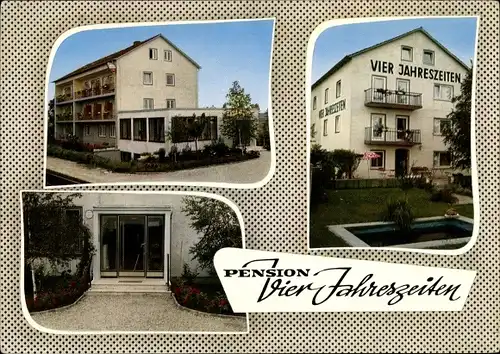 Ak Bad Füssing in Niederbayern, Pension Vier Jahreszeiten, Außenansicht
